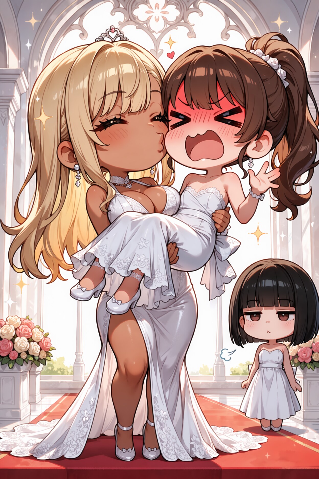 ジュンブラお姫様抱き