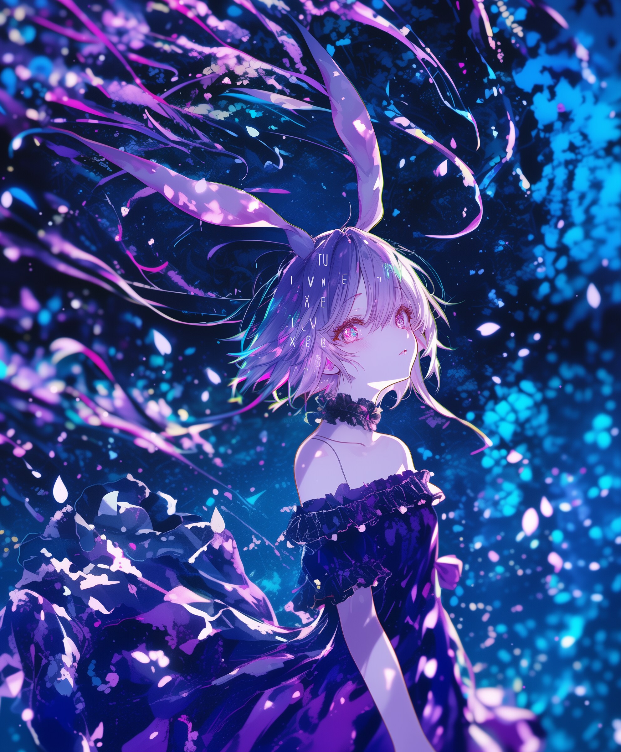 キラキラうさぎV-Tuber | の人気AIイラスト・グラビア