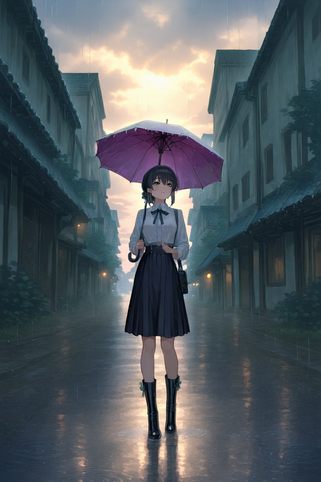 止んだ？ | の人気AIイラスト・グラビア