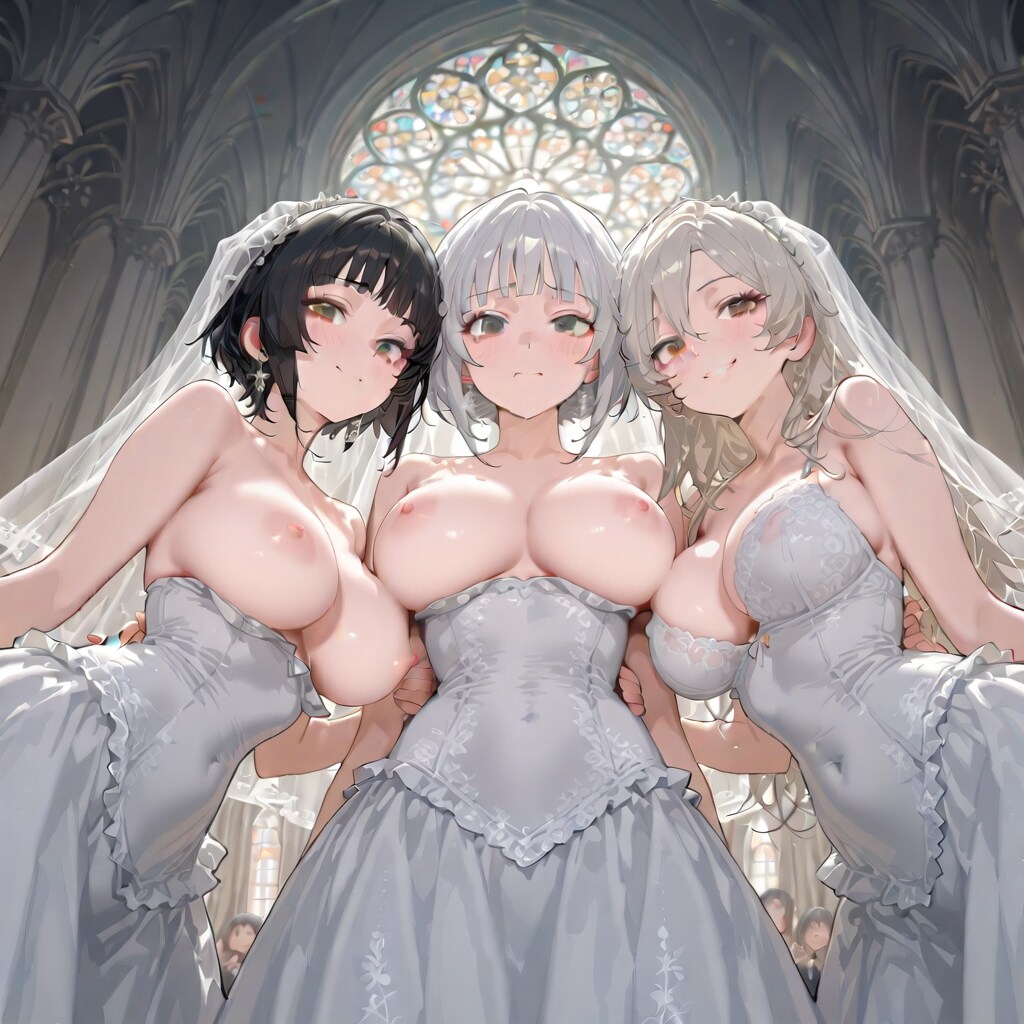 「　あれえ〜　♡ ✨　めうつり　なんて　してない　でしょうねえ　♡ ✨　みんな　じぶんのおよめさん　のところに　いけるかなあ？　♡💀♡💣♡　」