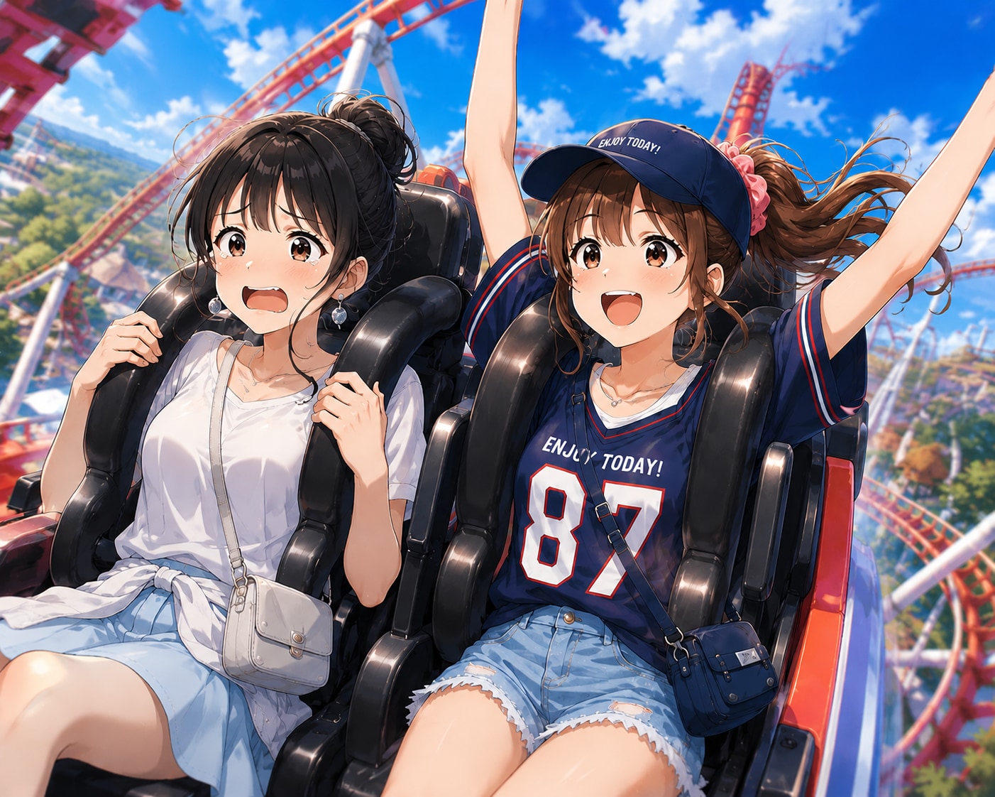 遊園地 | の人気AIイラスト・グラビア