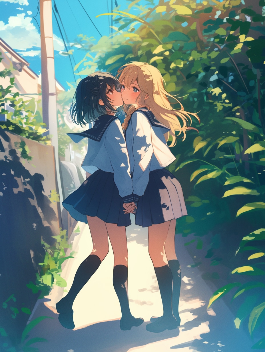 キスしたい二人のJK231