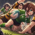 🏉泥まみれの女子ラグビー 126 9枚目