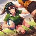 🏉泥まみれの女子ラグビー 126 8枚目