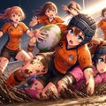 🏉泥まみれの女子ラグビー 126 5枚目