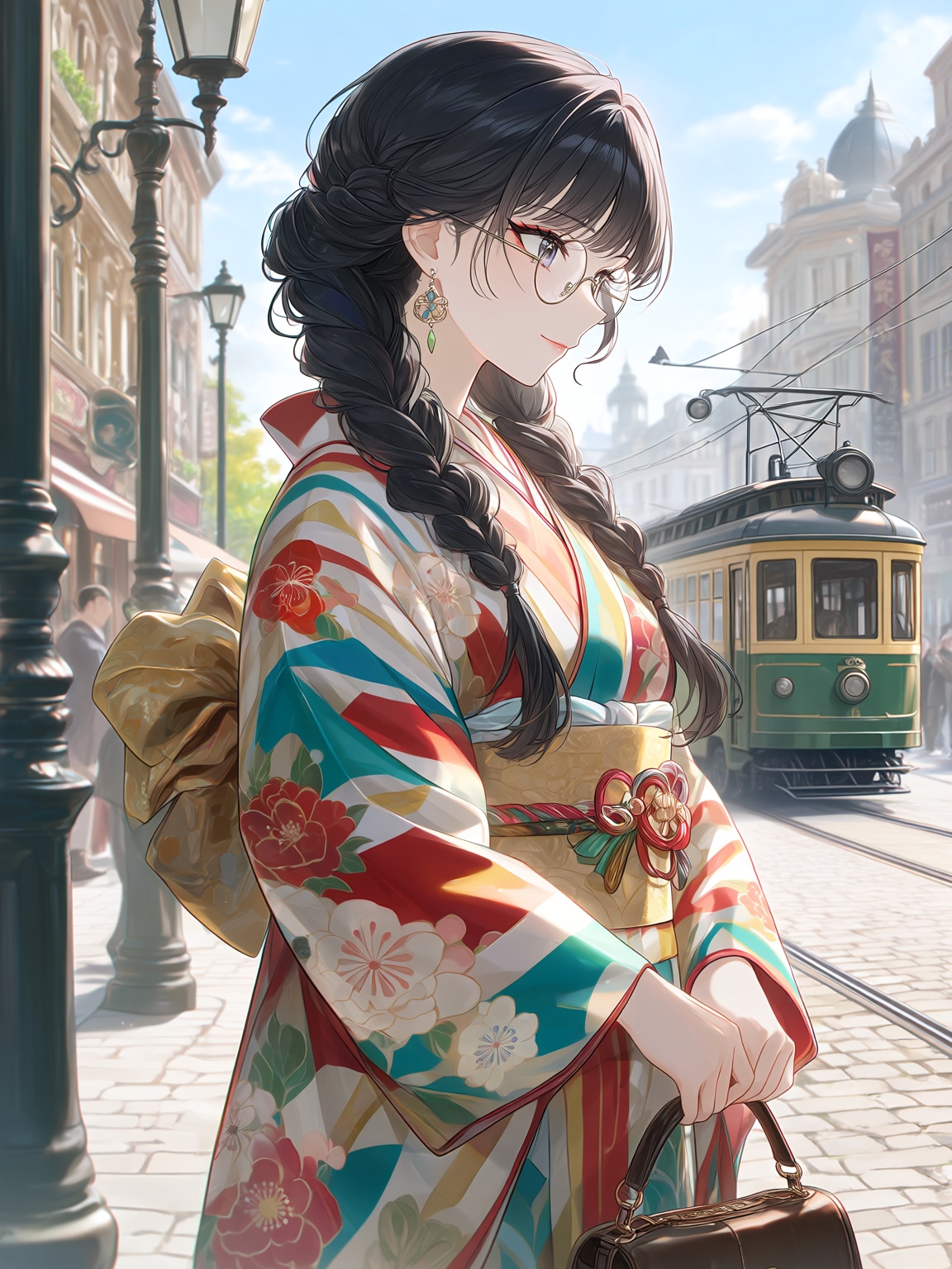 大正浪漫　女学生