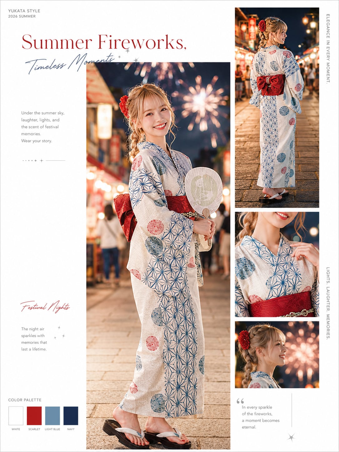 Summer Fireworks, Timeless Moments