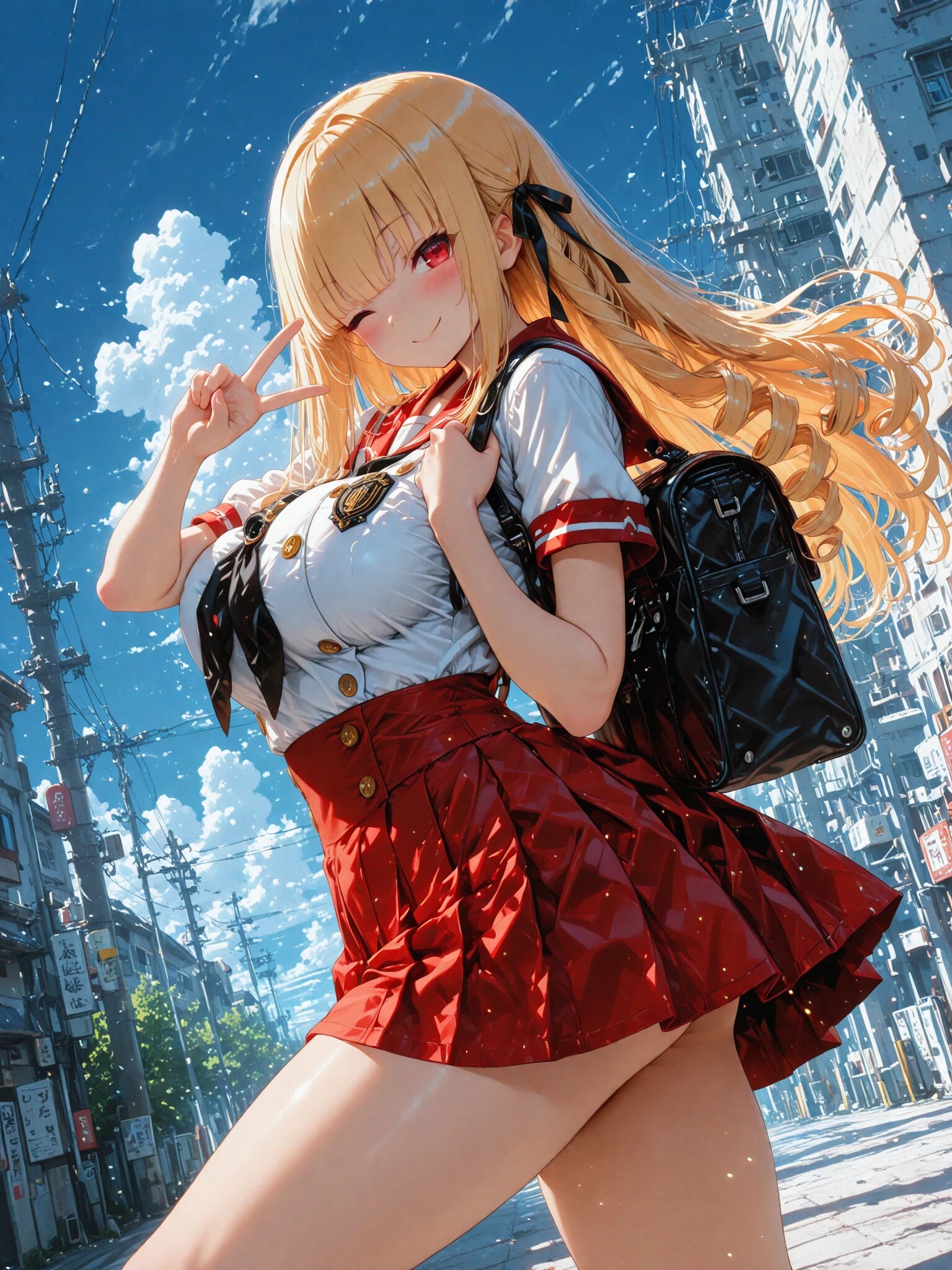 セーラー服のお嬢様✨