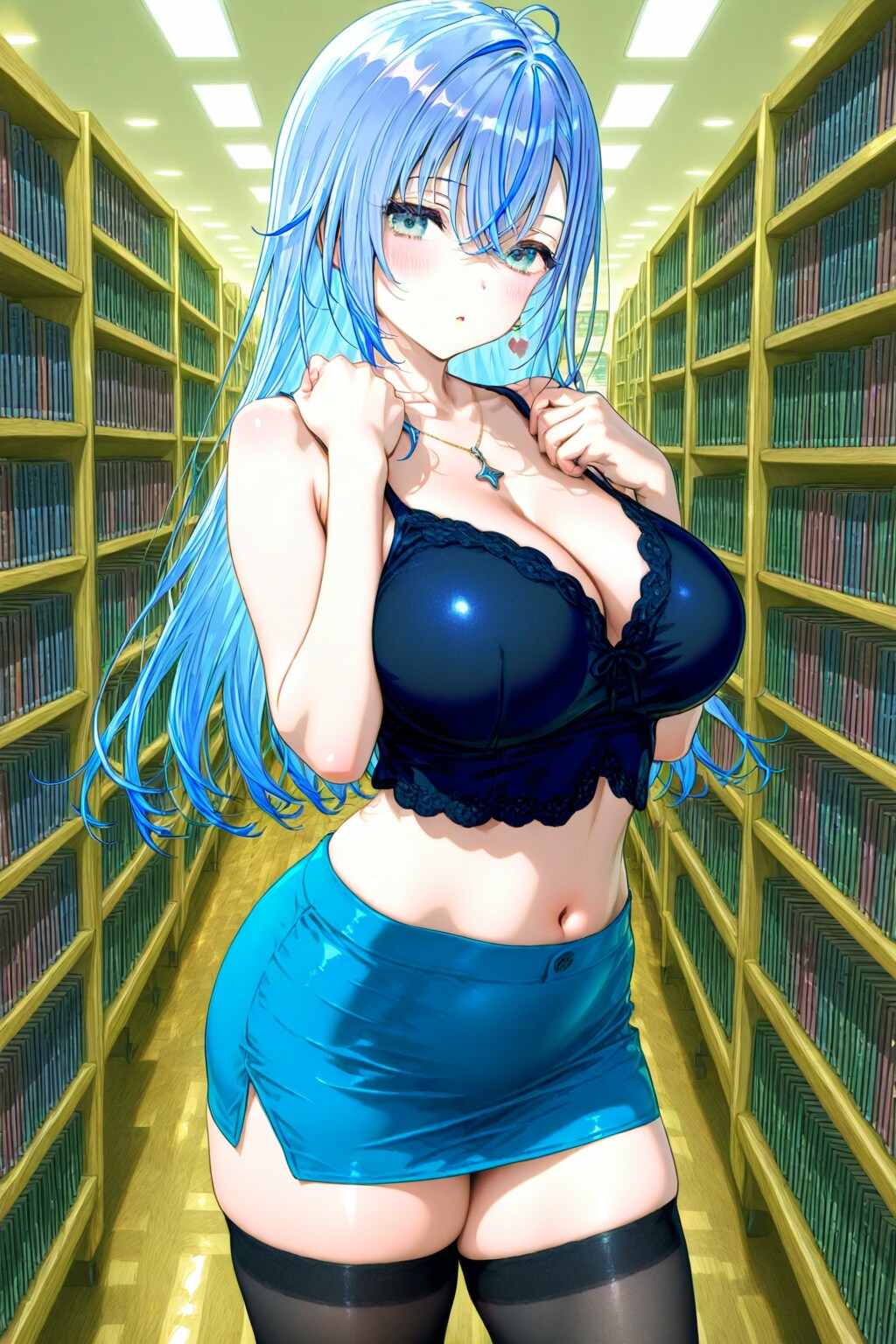 本屋さんで　痴女に　遭遇った