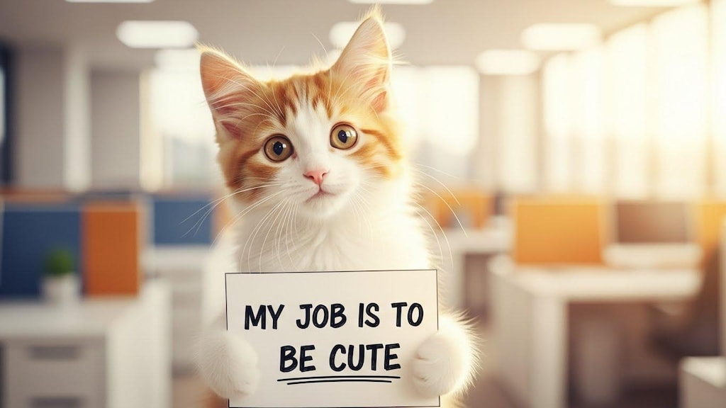 はたらきたくないのに働いてる、ねこさまたち