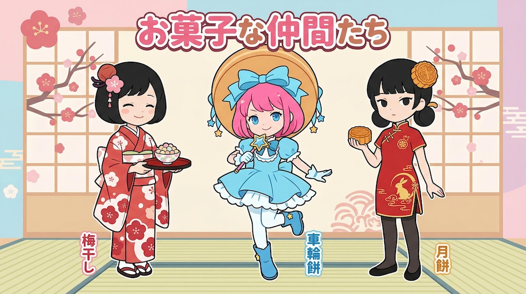 お菓子なひな祭り