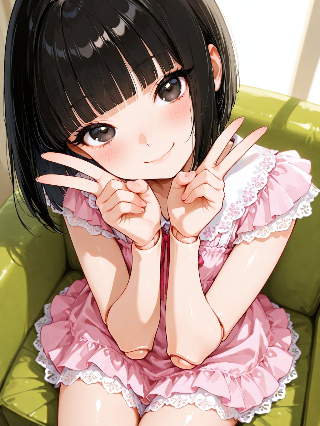 お部屋にお呼ばれガール