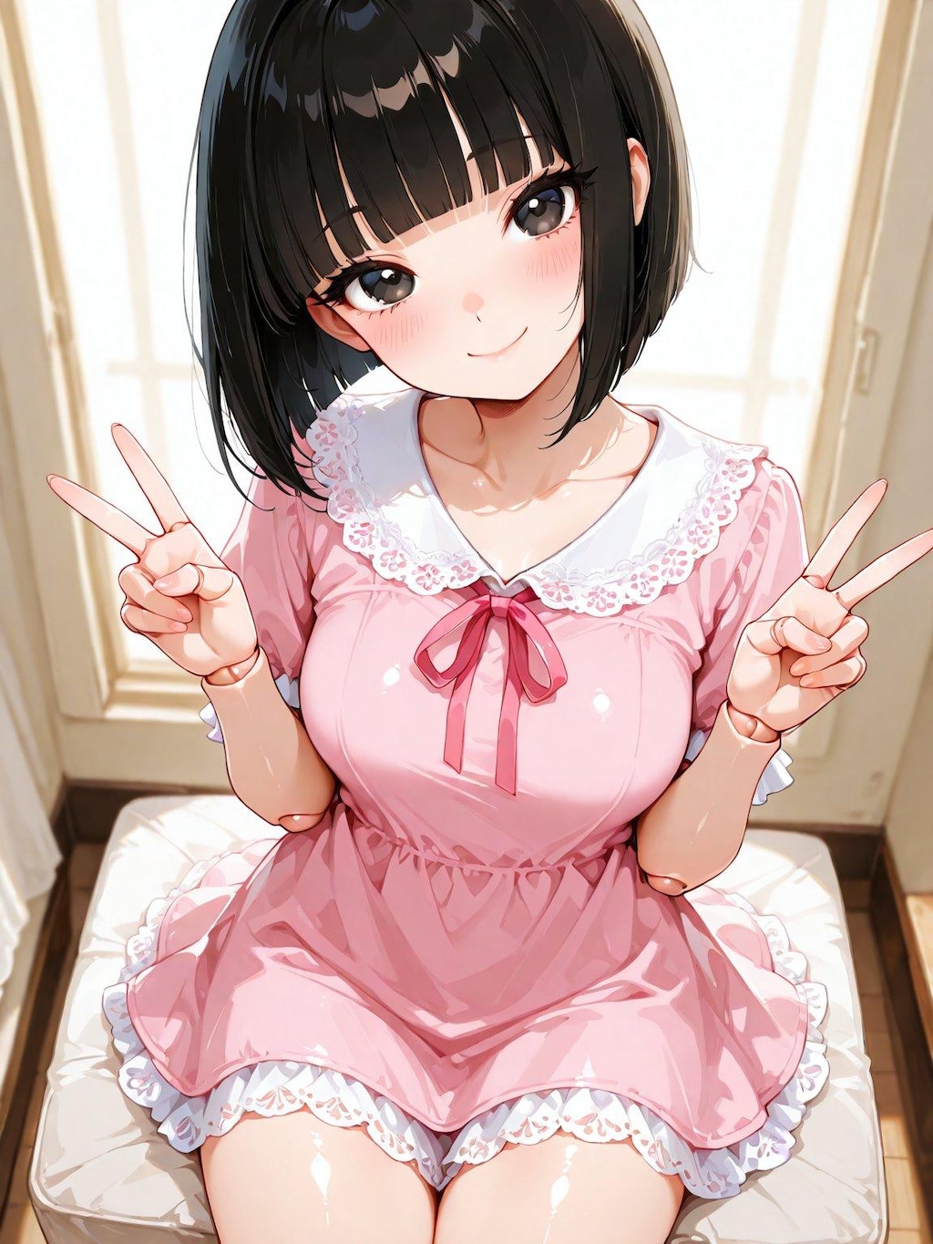 お部屋にお呼ばれガール