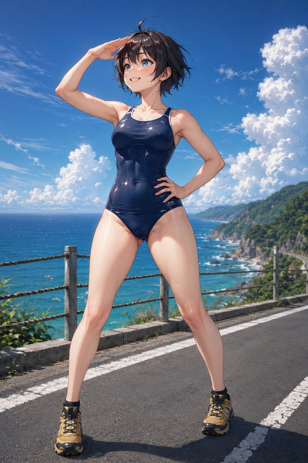 旧スクール水着2