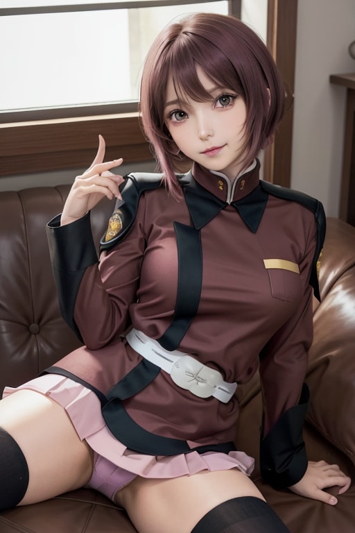 ルナマリアのコスを彼女にしてみた