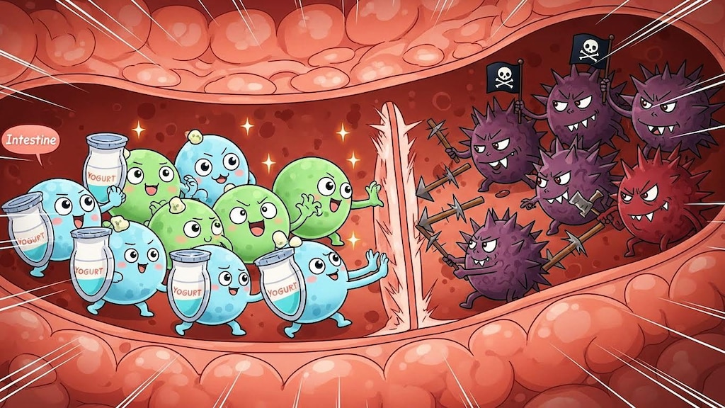 善玉菌Vs悪玉菌