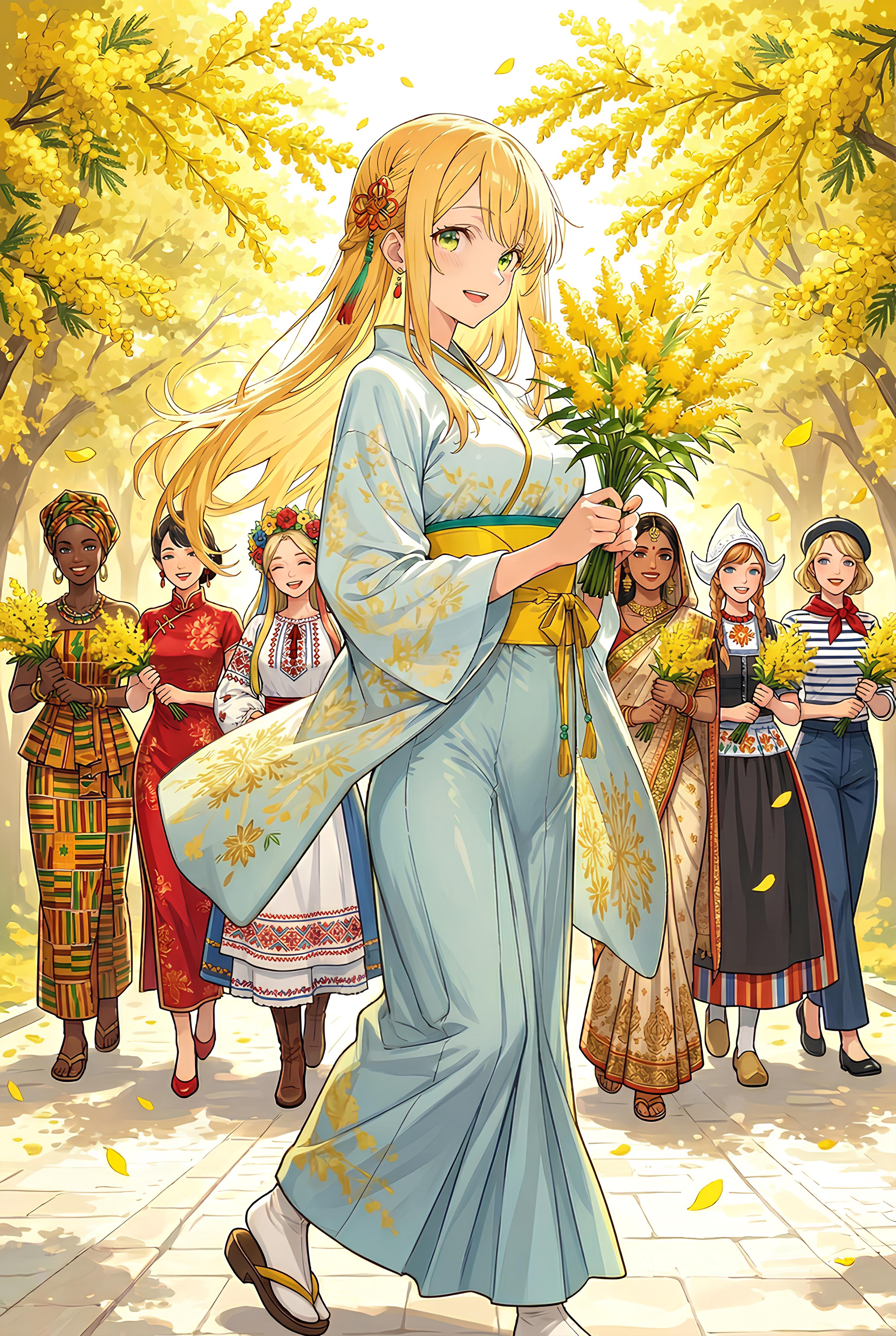 ３月８日は国際女性デー | の人気AIイラスト・グラビア