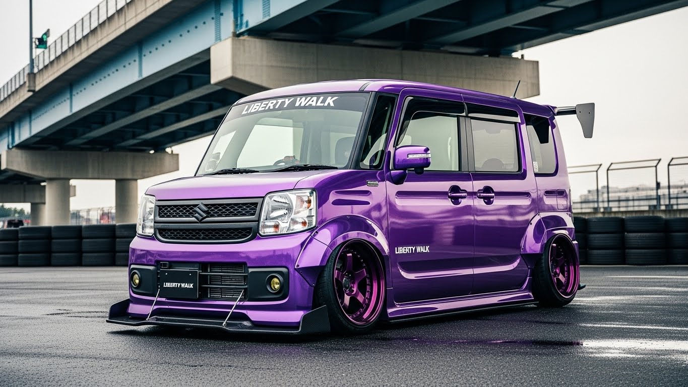 リバティーウォークエブリイワゴン | の人気AIイラスト・グラビア