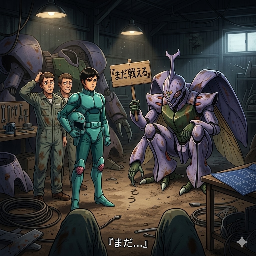 戦えるけど引退