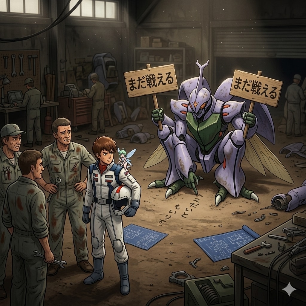 戦えるけど引退