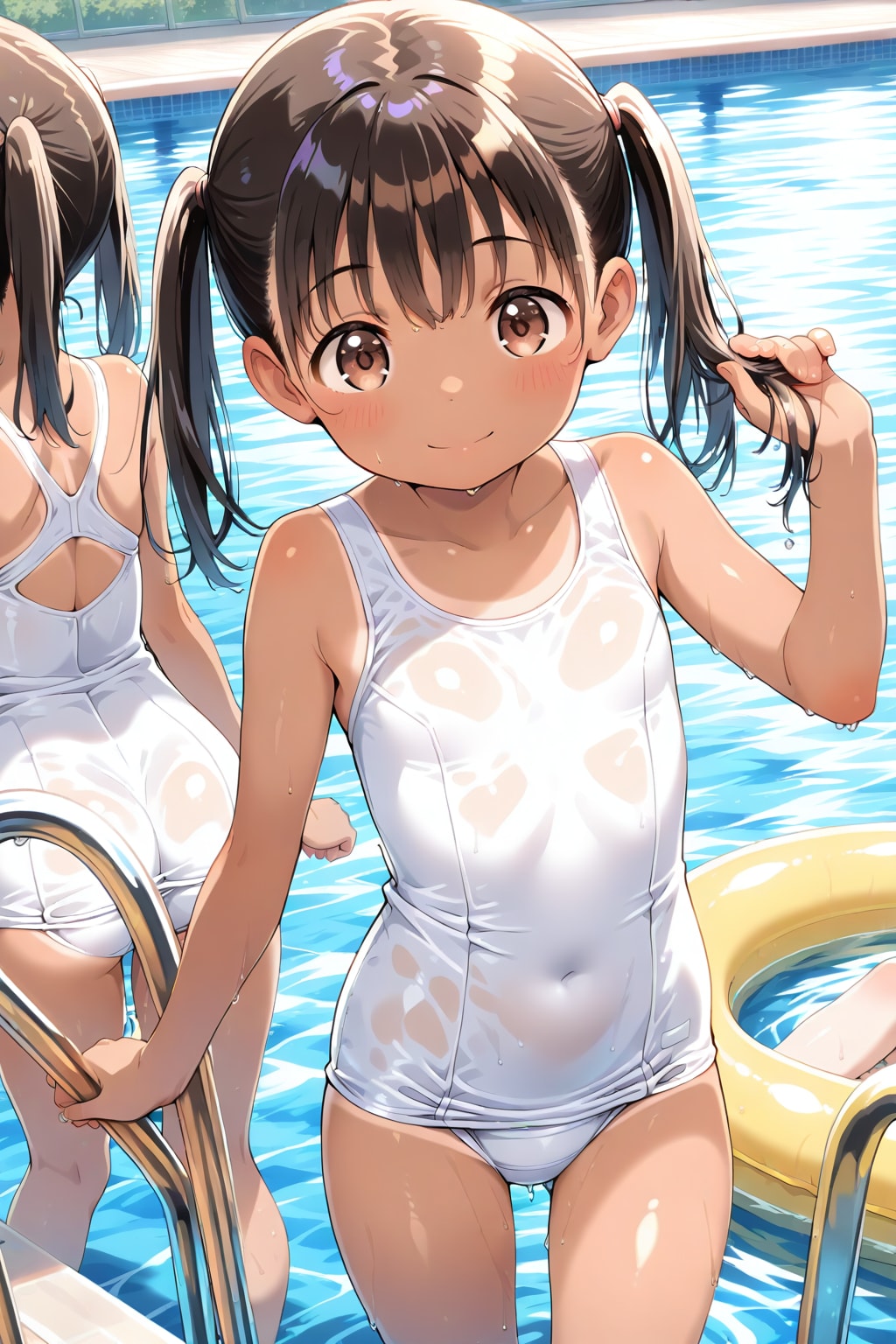 スク水美少女
