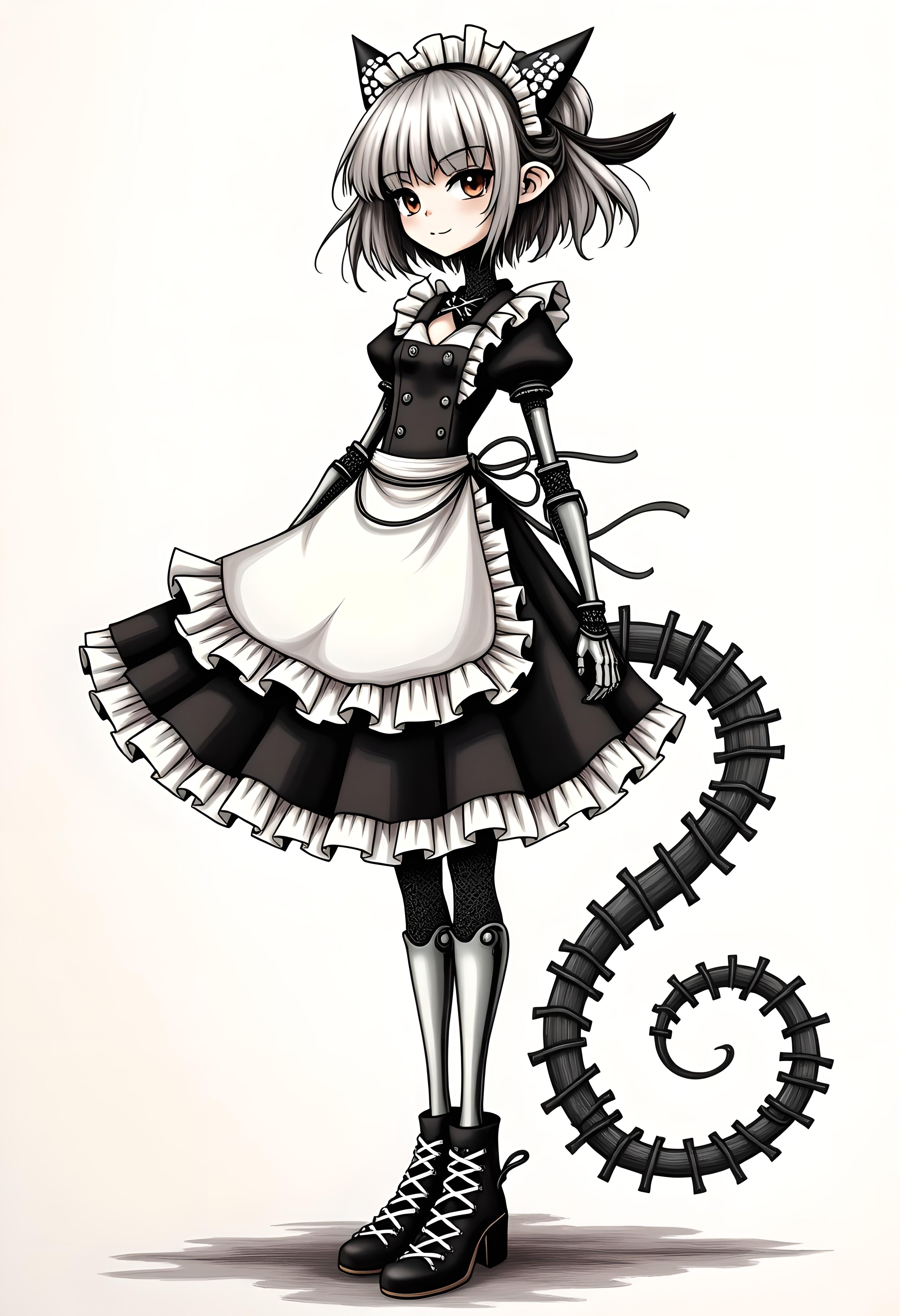 メカ娘2614号 | の人気AIイラスト・グラビア