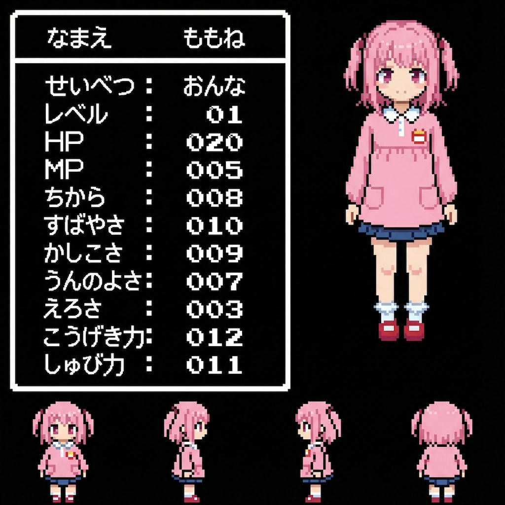 うちの子ステータス