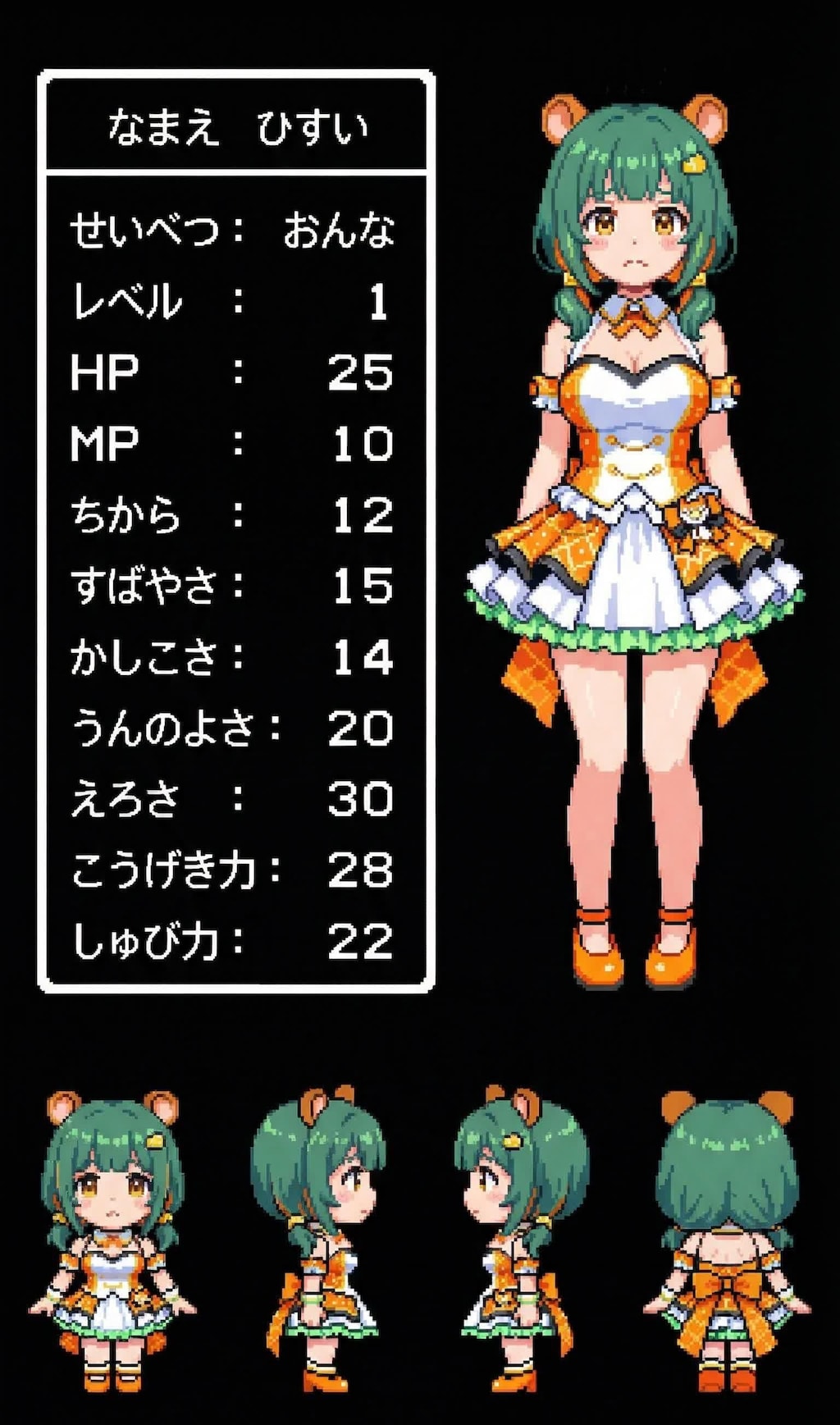 うちの子ステータス