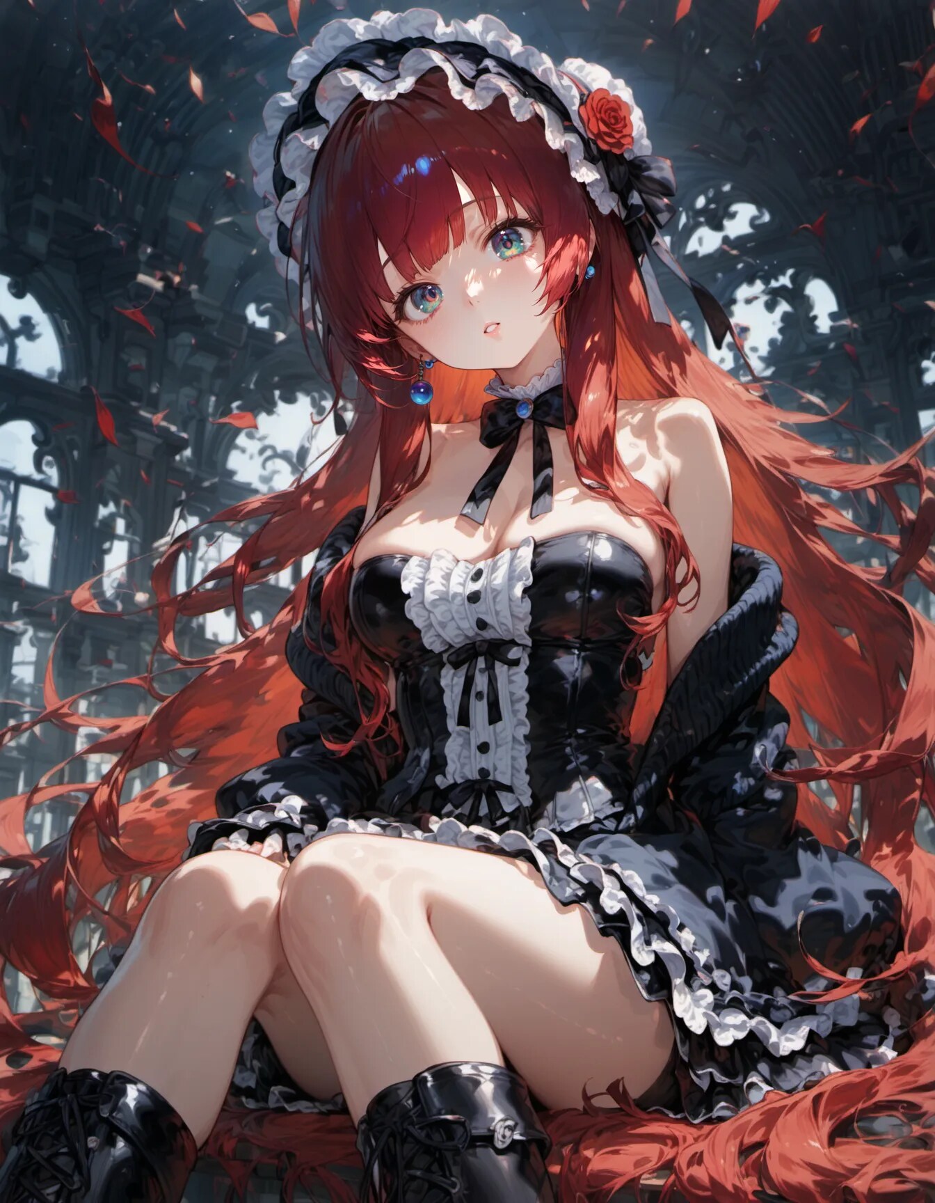 The Rose of Ruined Cathedrals | の人気AIイラスト・グラビア