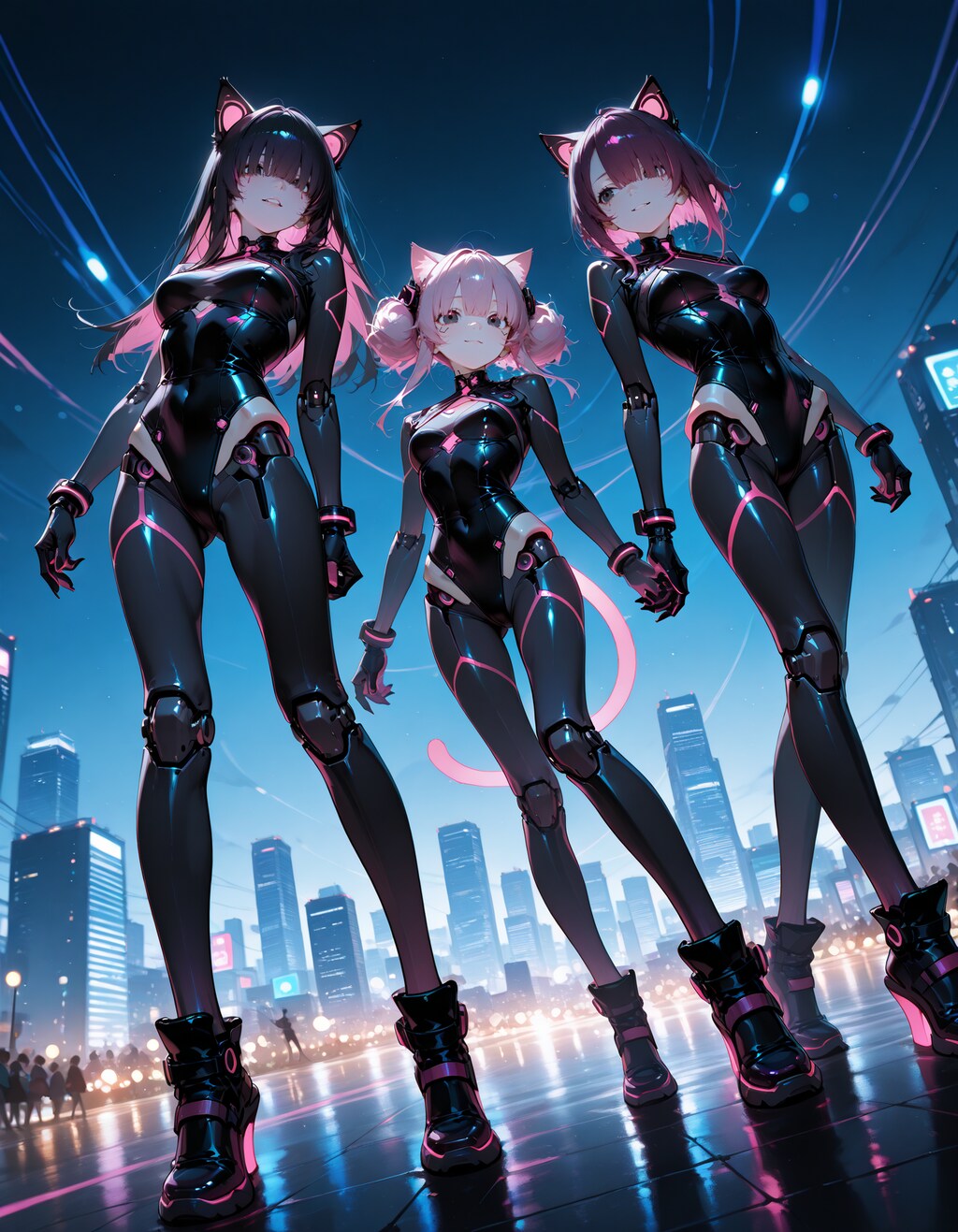 サイバーパンク × CAT'S♥EYE風味