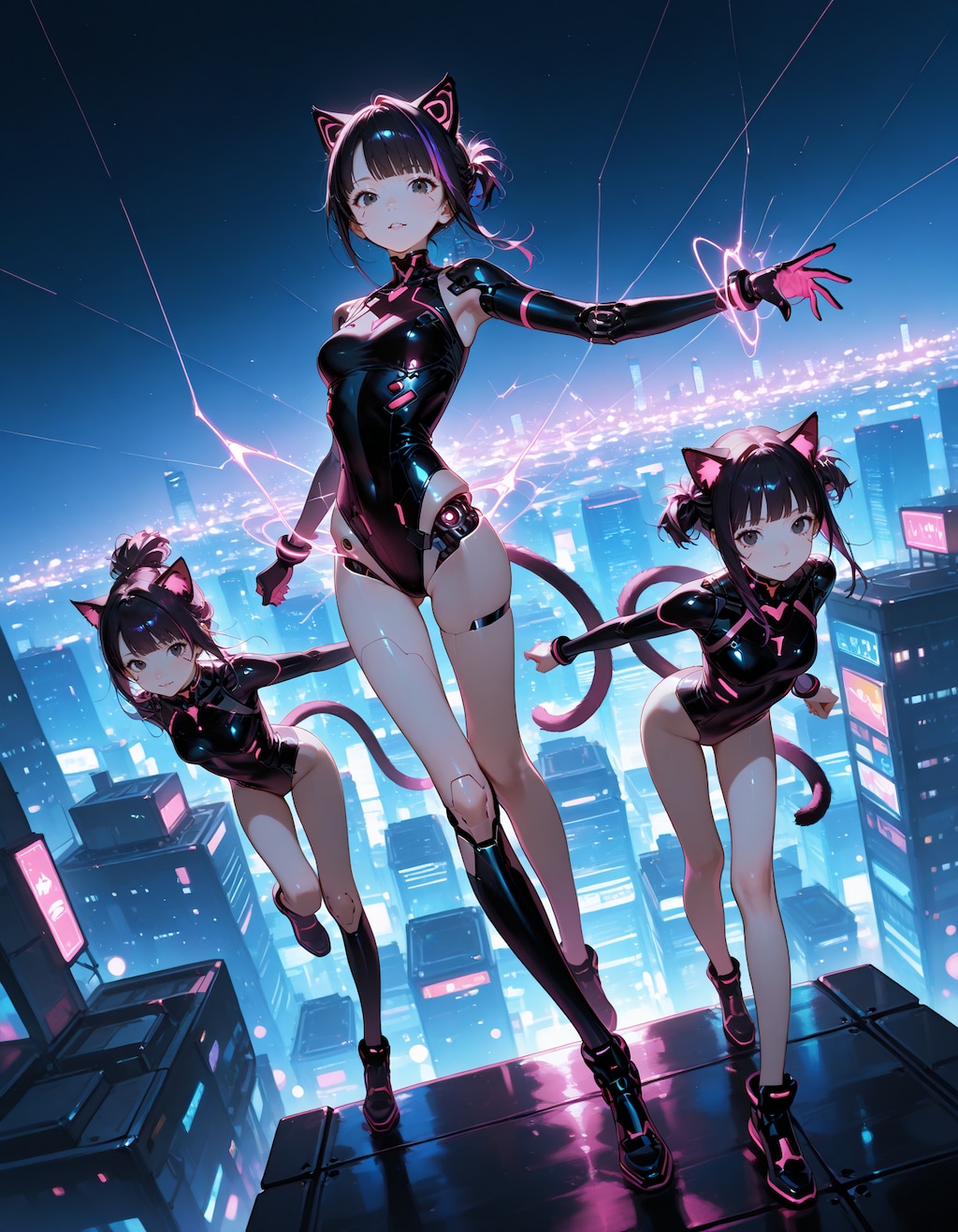 サイバーパンク × CAT'S♥EYE風味