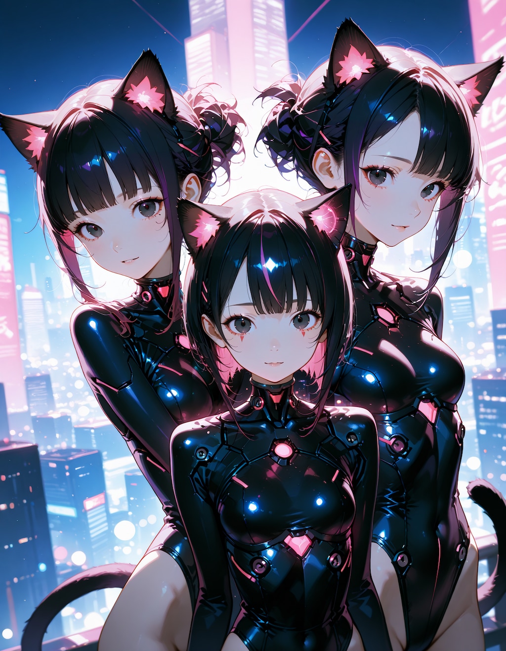 サイバーパンク × CAT'S♥EYE風味