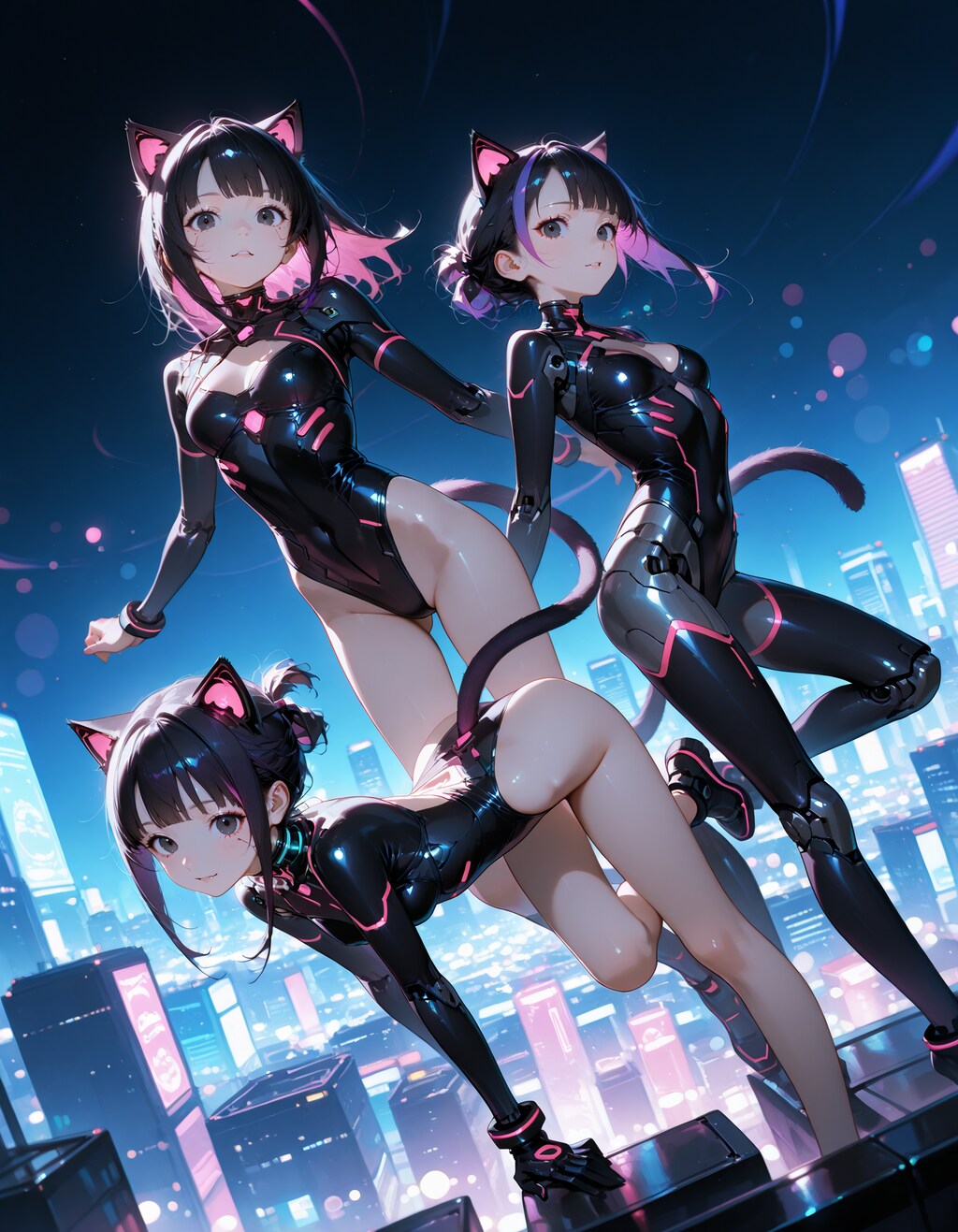 サイバーパンク × CAT'S♥EYE風味