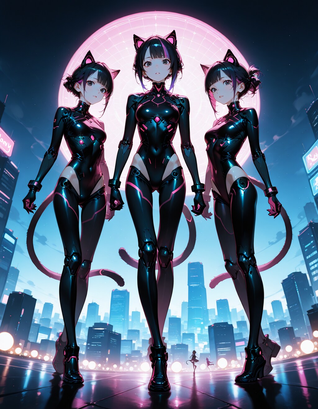 サイバーパンク × CAT'S♥EYE風味