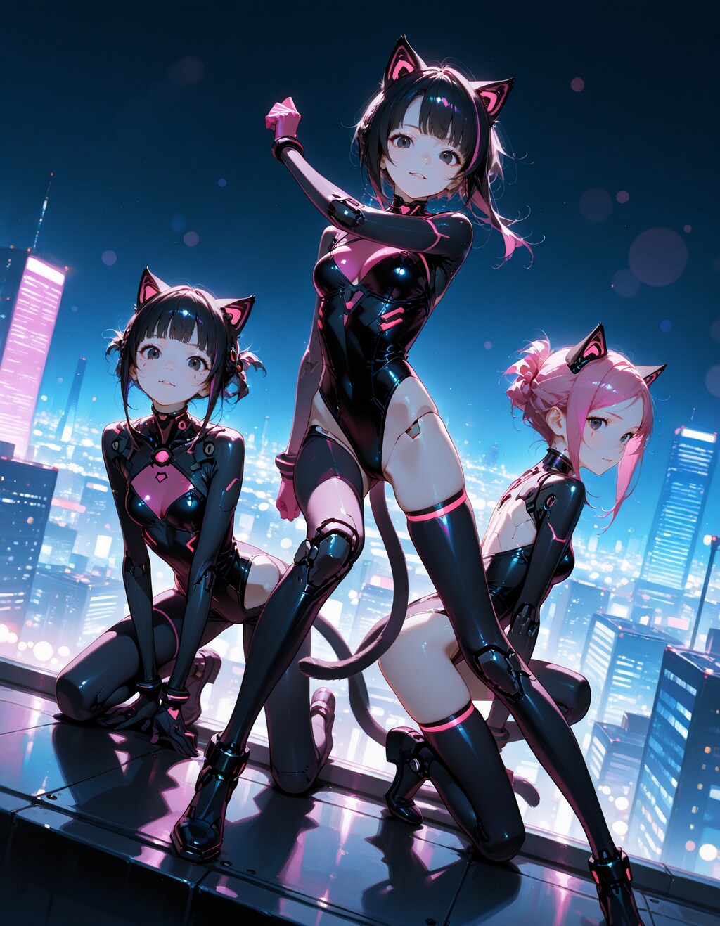 サイバーパンク × CAT'S♥EYE風味