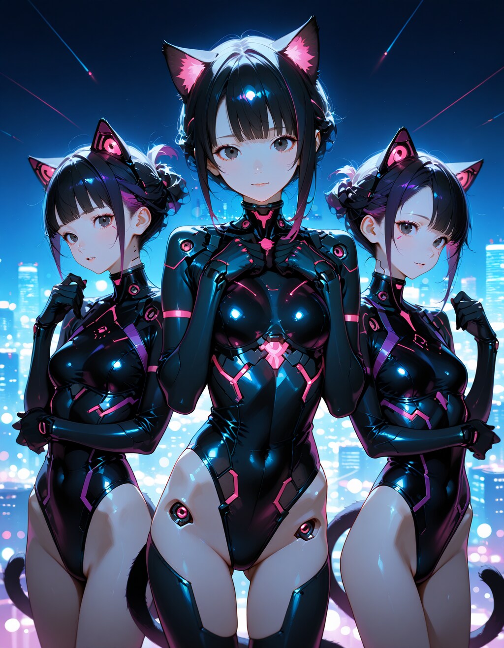 サイバーパンク × CAT'S♥EYE風味