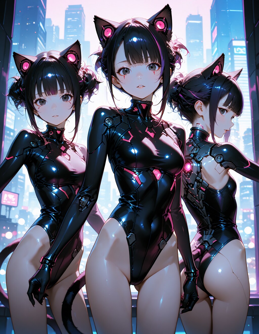 サイバーパンク × CAT'S♥EYE風味