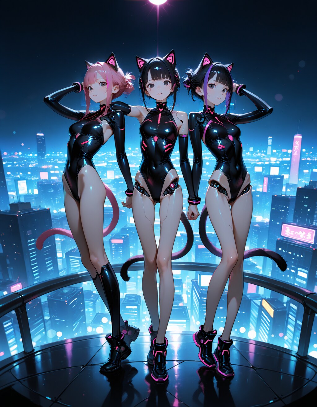 サイバーパンク × CAT'S♥EYE風味