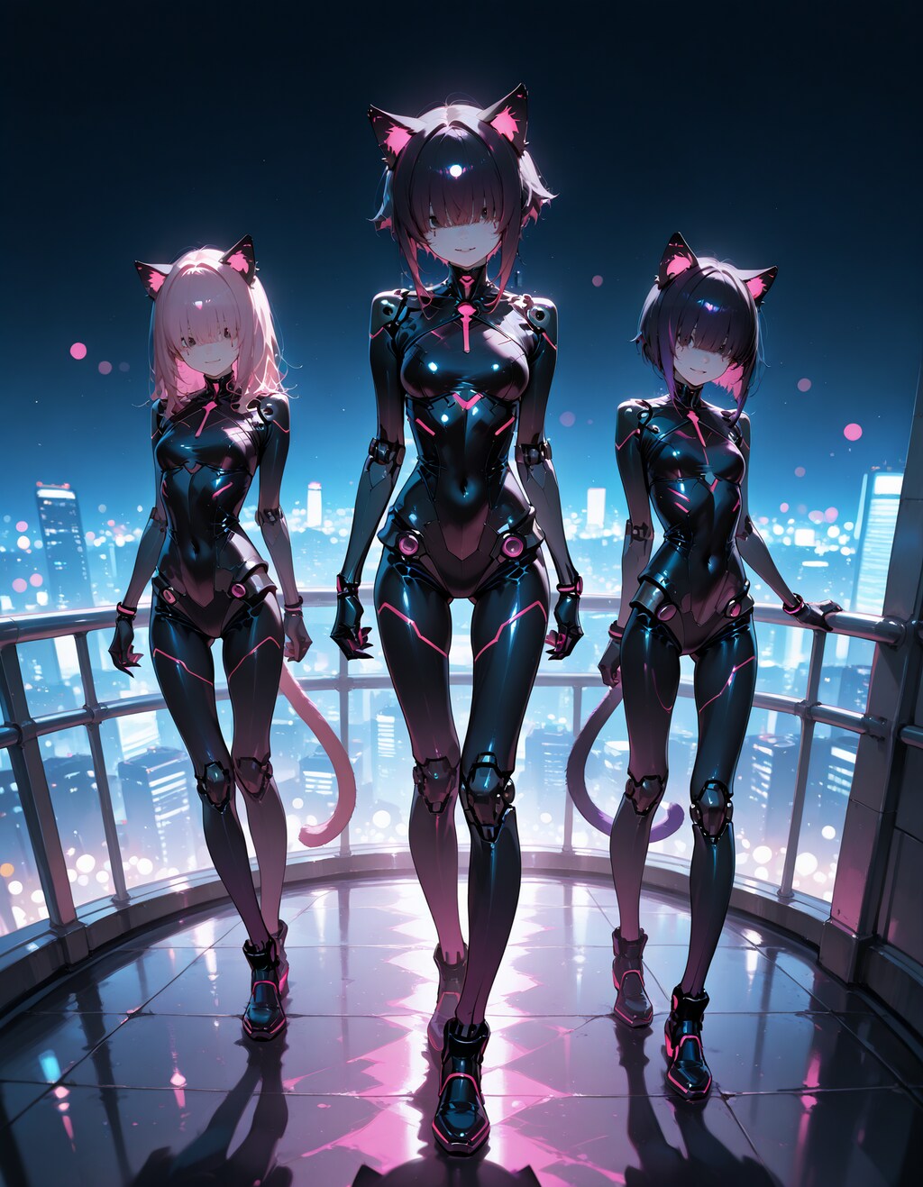 サイバーパンク × CAT'S♥EYE風味