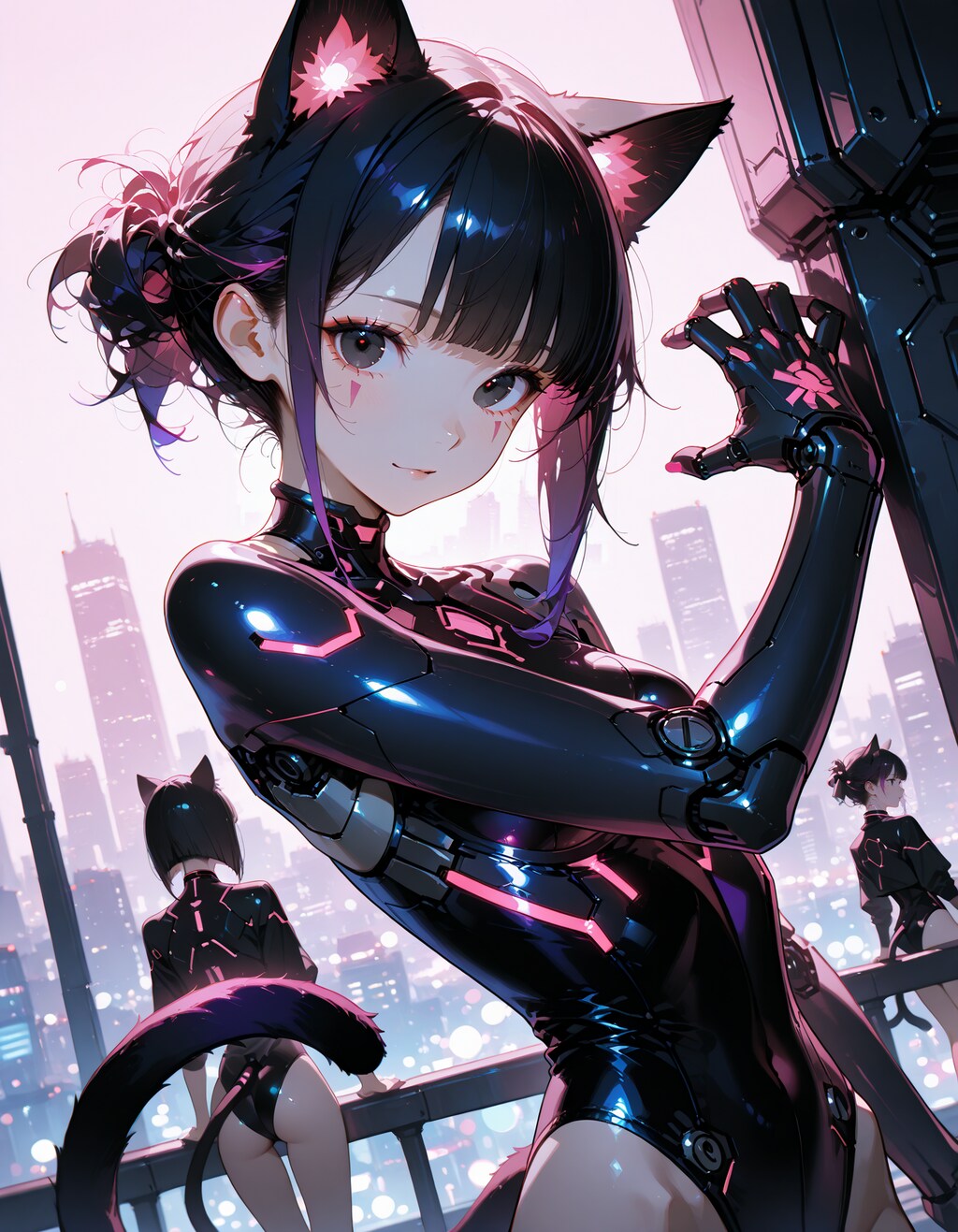 サイバーパンク × CAT'S♥EYE風味