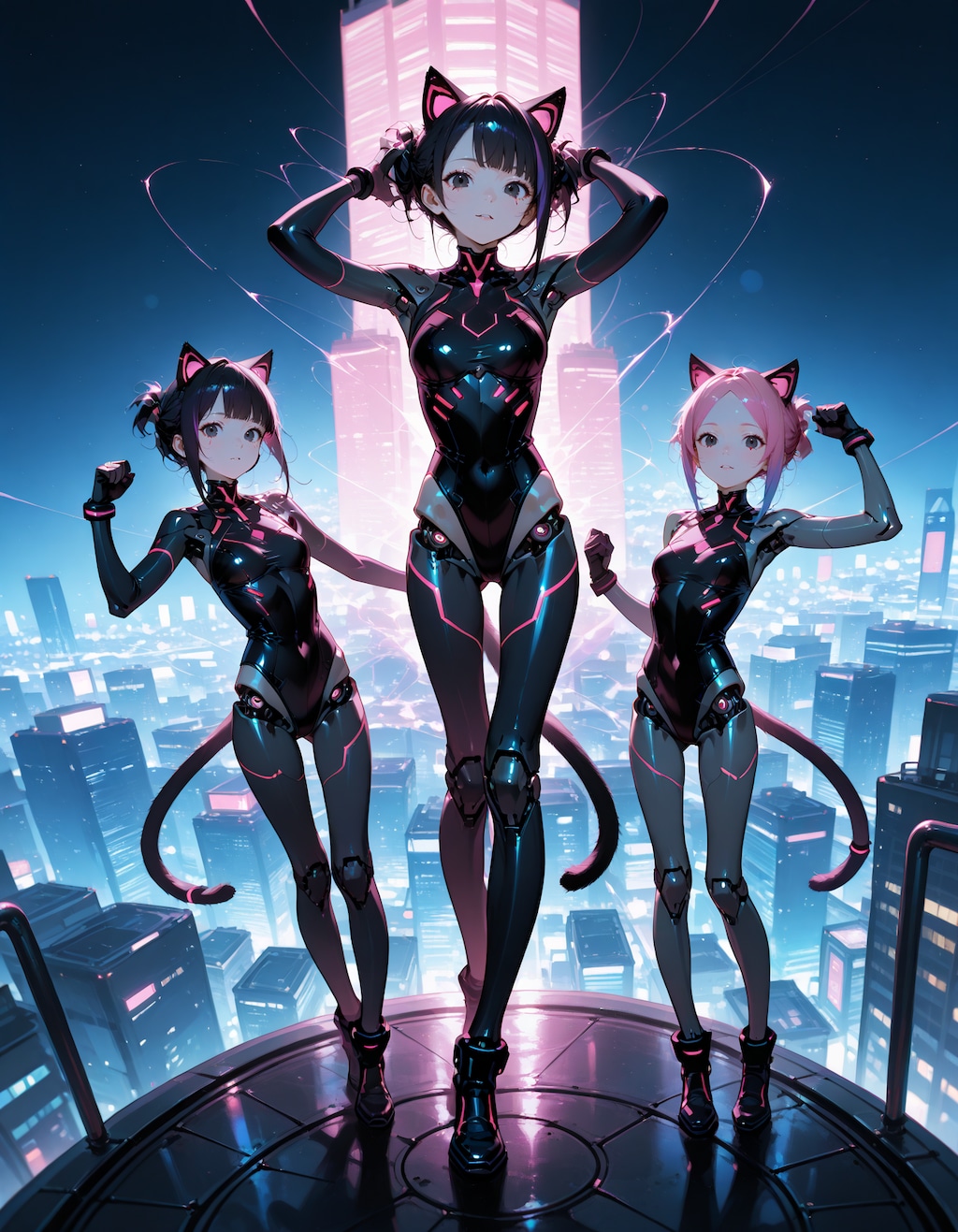 サイバーパンク × CAT'S♥EYE風味