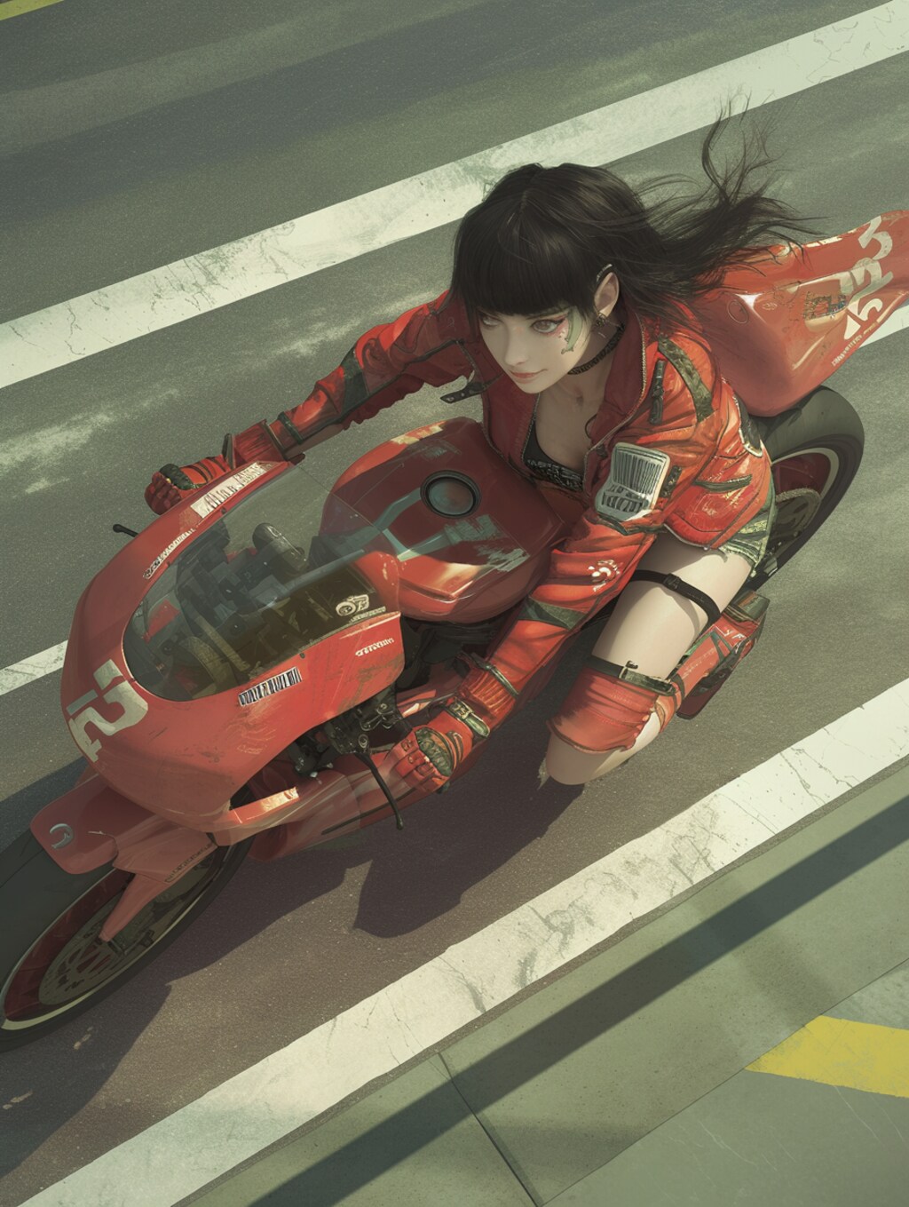 cyber punk rider