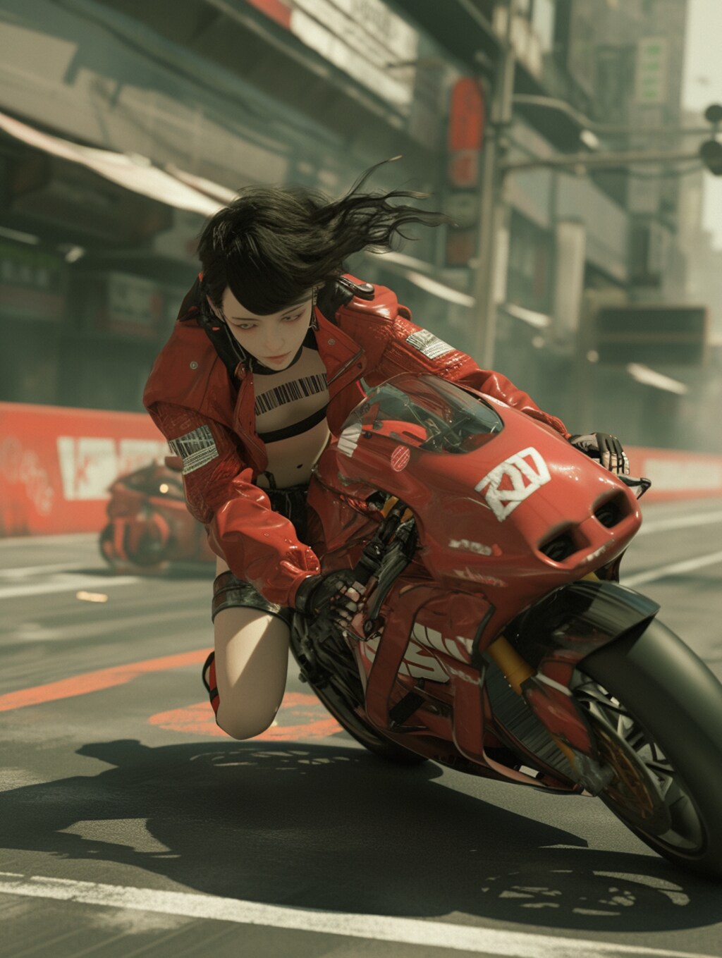cyber punk rider