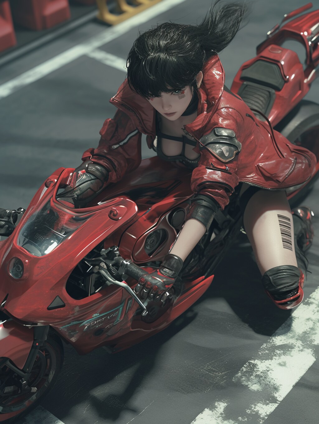 cyber punk rider
