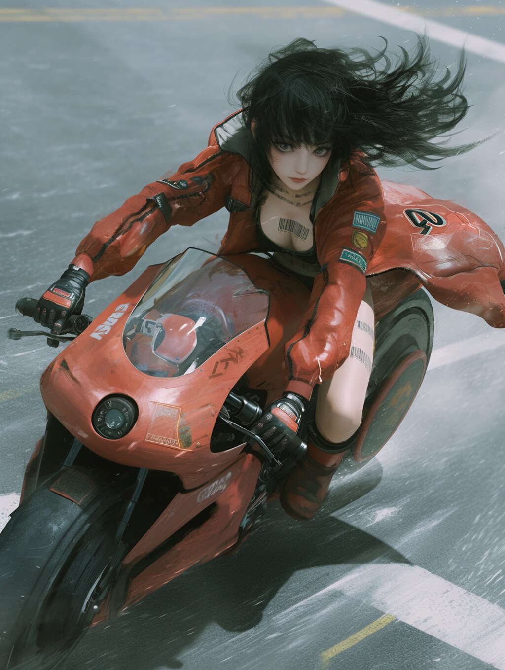 cyber punk rider