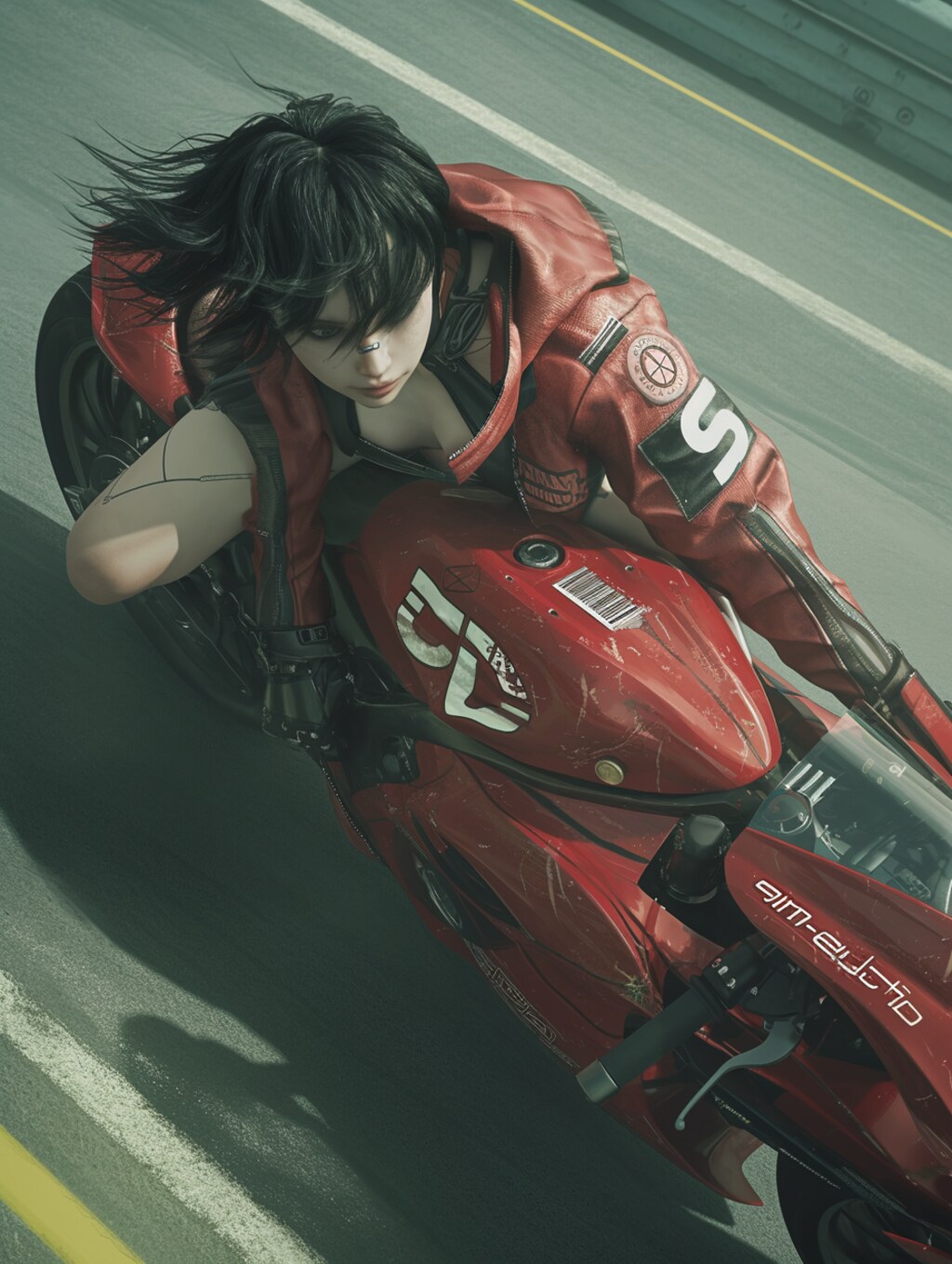 cyber punk rider