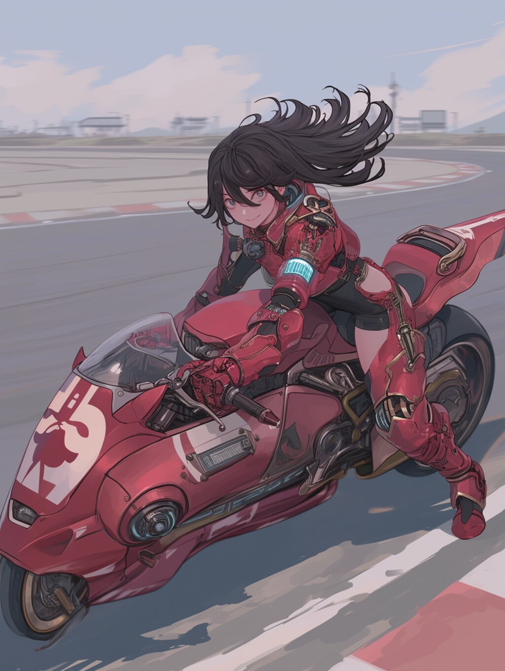 cyber punk rider