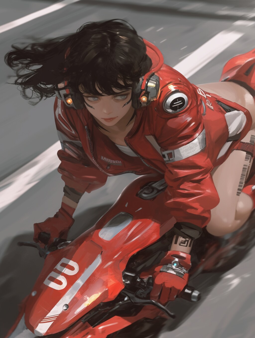cyber punk rider