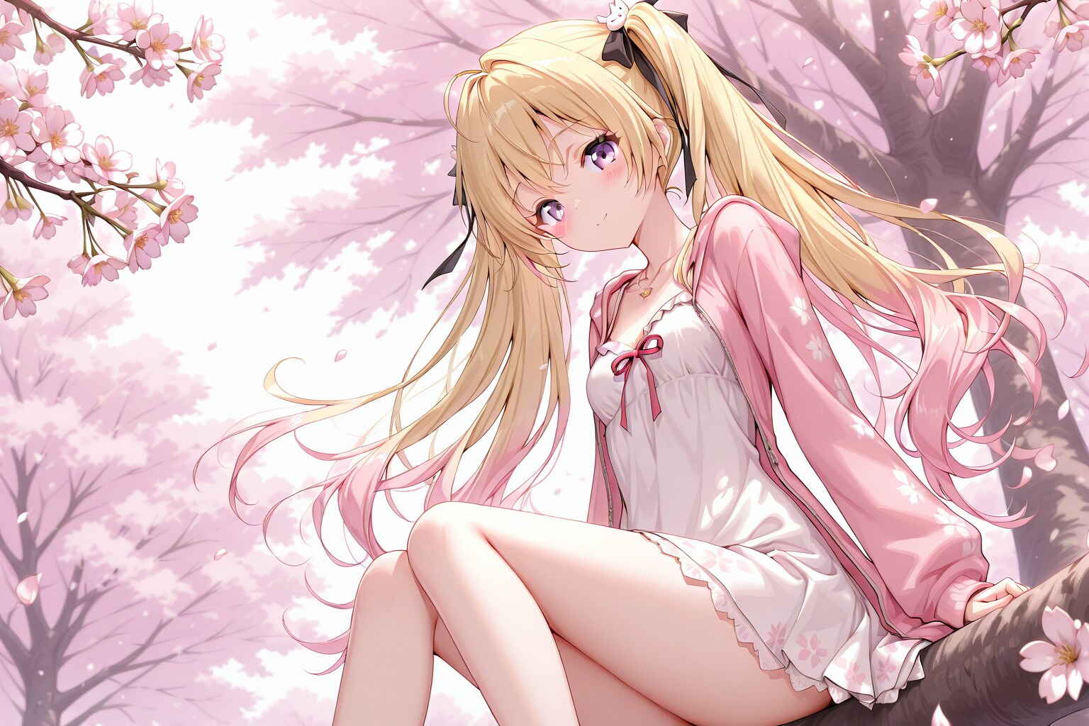 桜並木260318 | の人気AIイラスト・グラビア