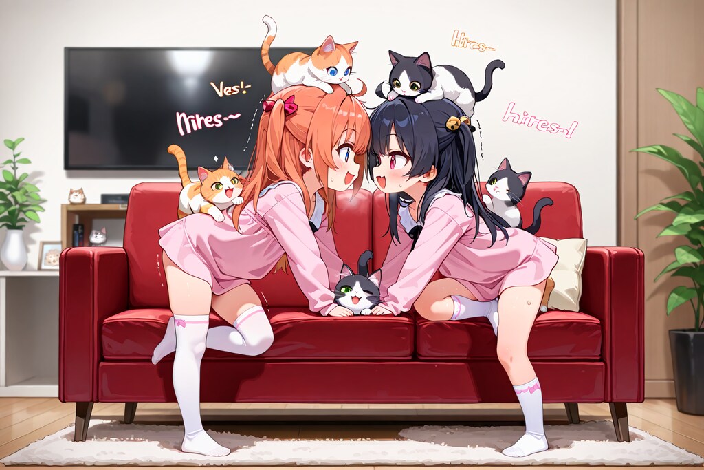 【対決】猫バランスゲーム！